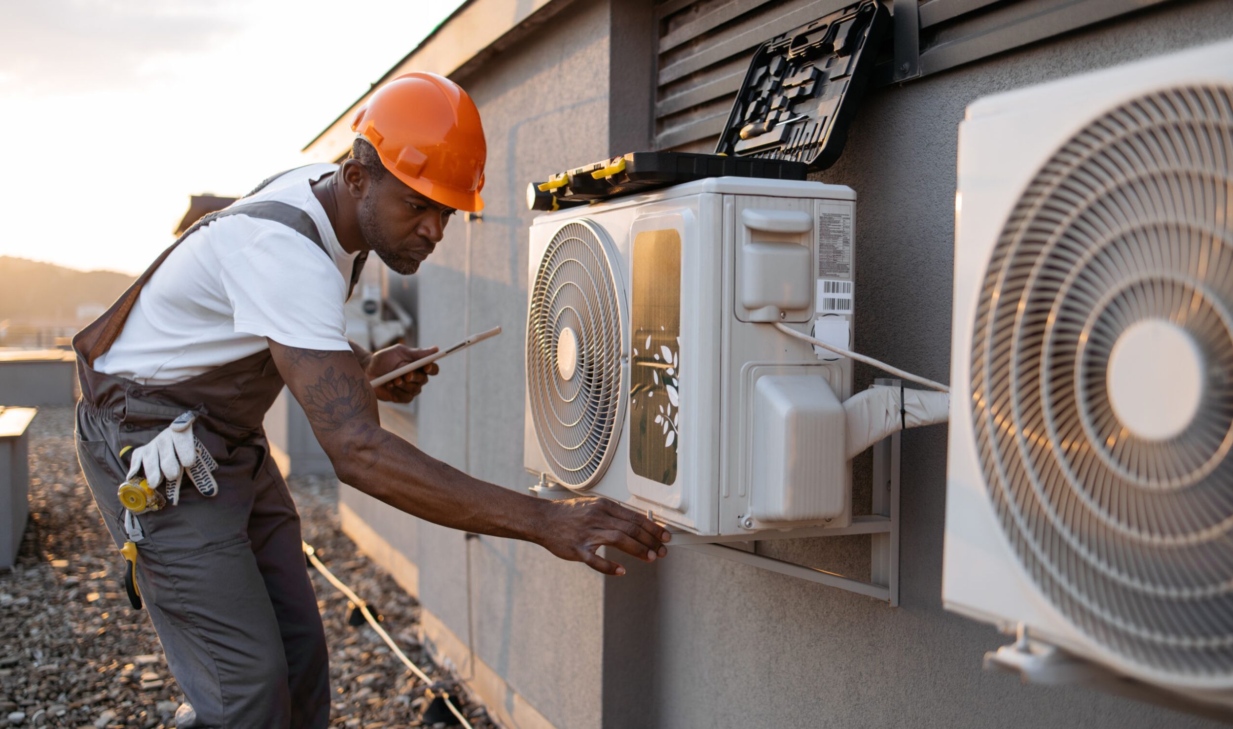 Air conditioning installation