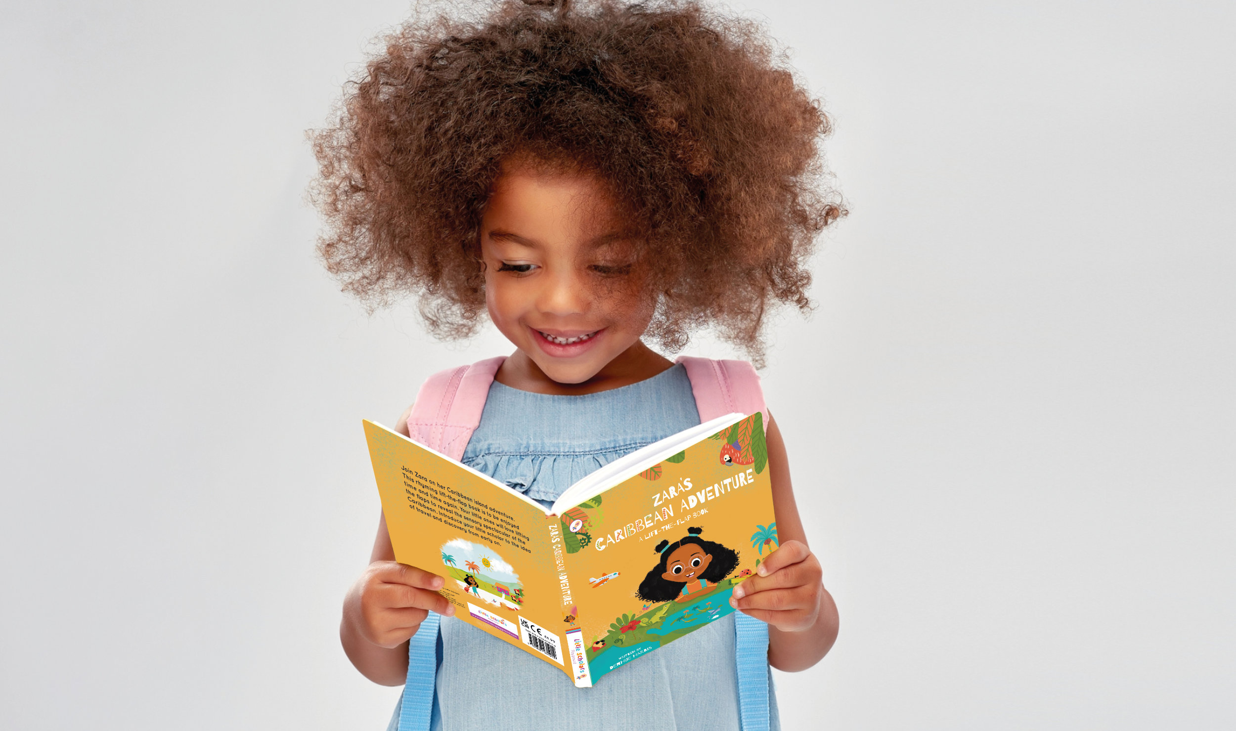 Girl reading book