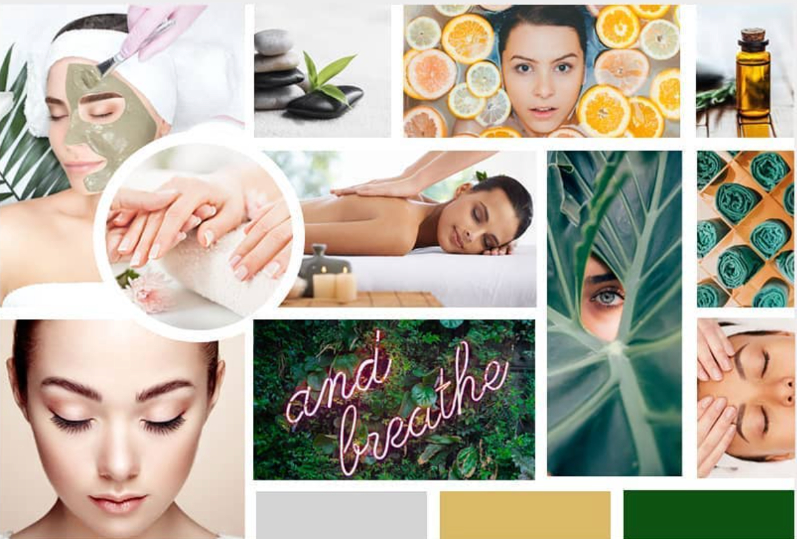 Moodboard beauty brand