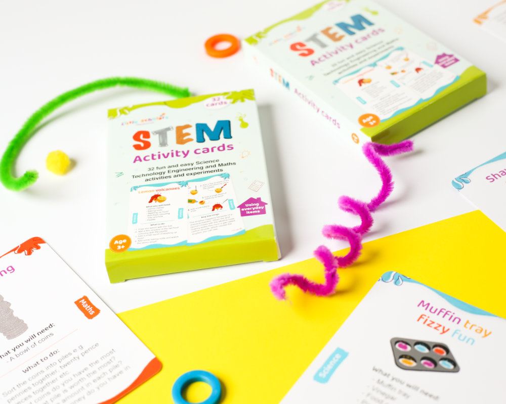 STEM activity cards