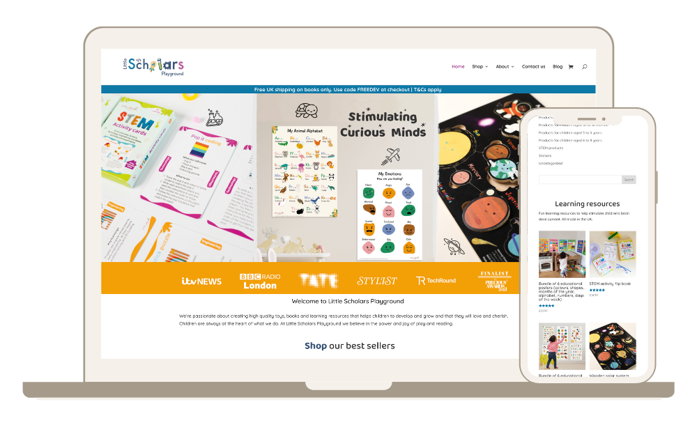 Web design template