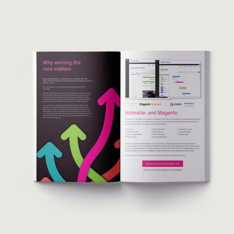 Graphic design brochure