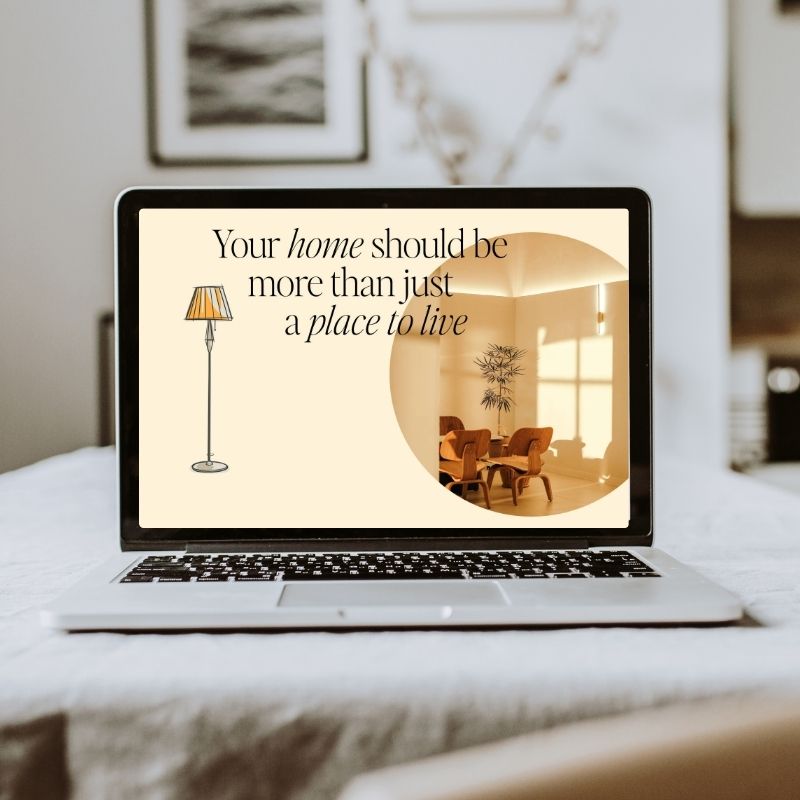 Interior designer website design