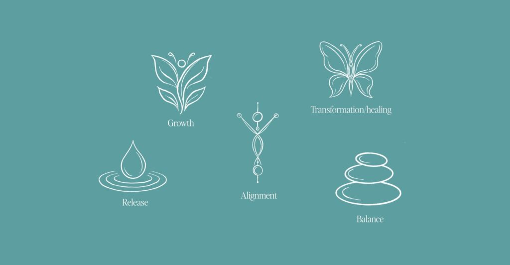 Wellness brand icons