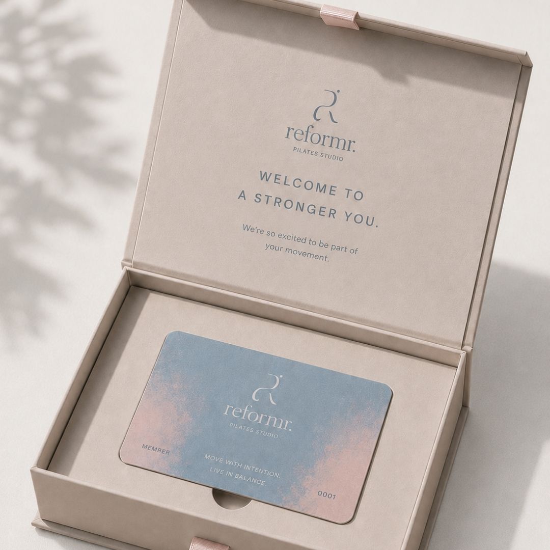 Reformer pilates membership card
