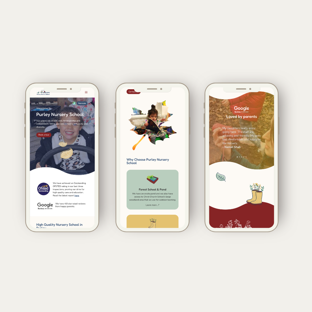 Nursery school mobile design